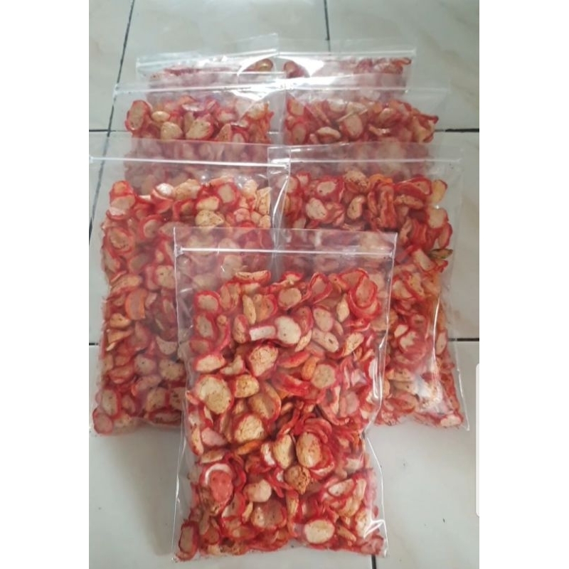 

Kerupuk seblak Pedes