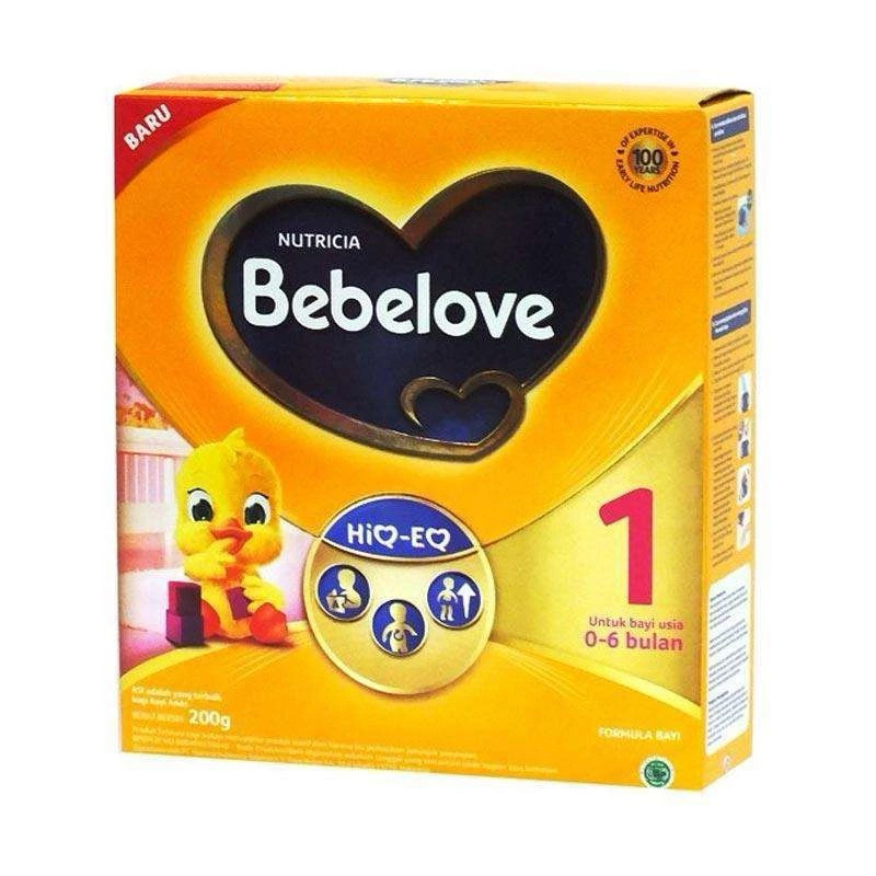 

bebelove 1 0-6 bulan dapat 3 kotak 200 grm exp bulan 4 2026