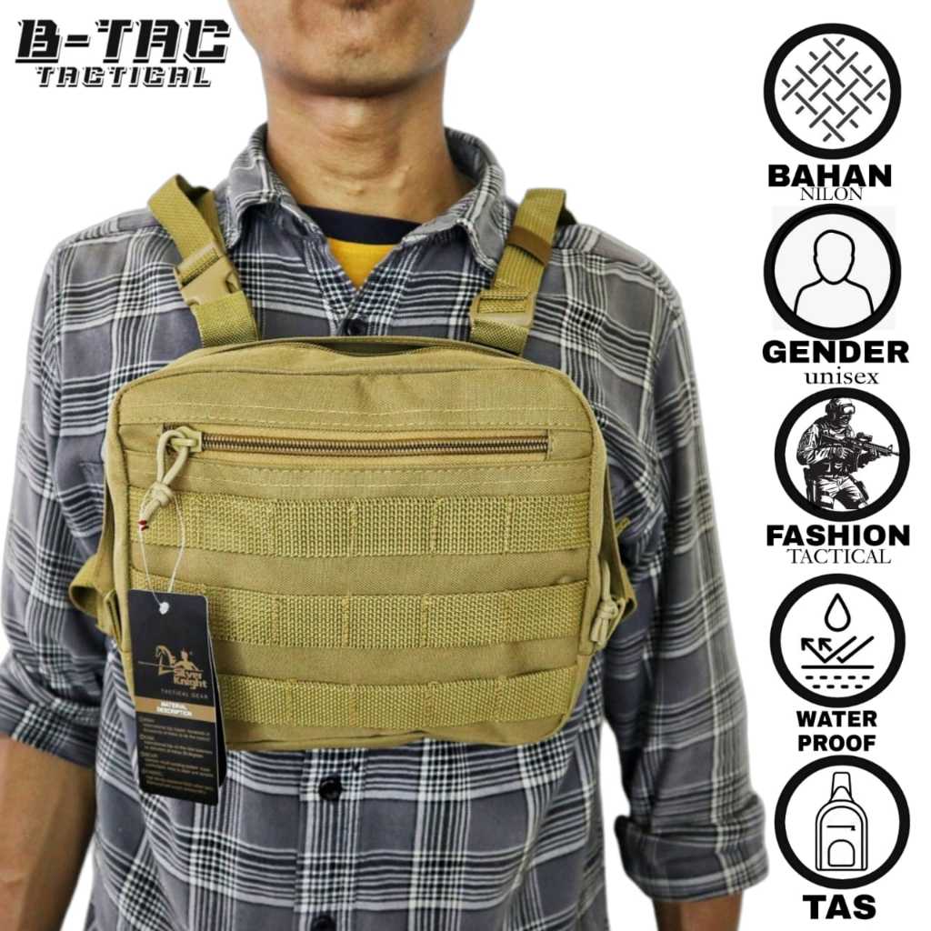 [T.DADA 007] TAS PRIA MODEL TERBARU TAS DADA PRIA IMPORT/TAS DADA TACTICAL/TAS DADA SILVERKNIGHT/TAS
