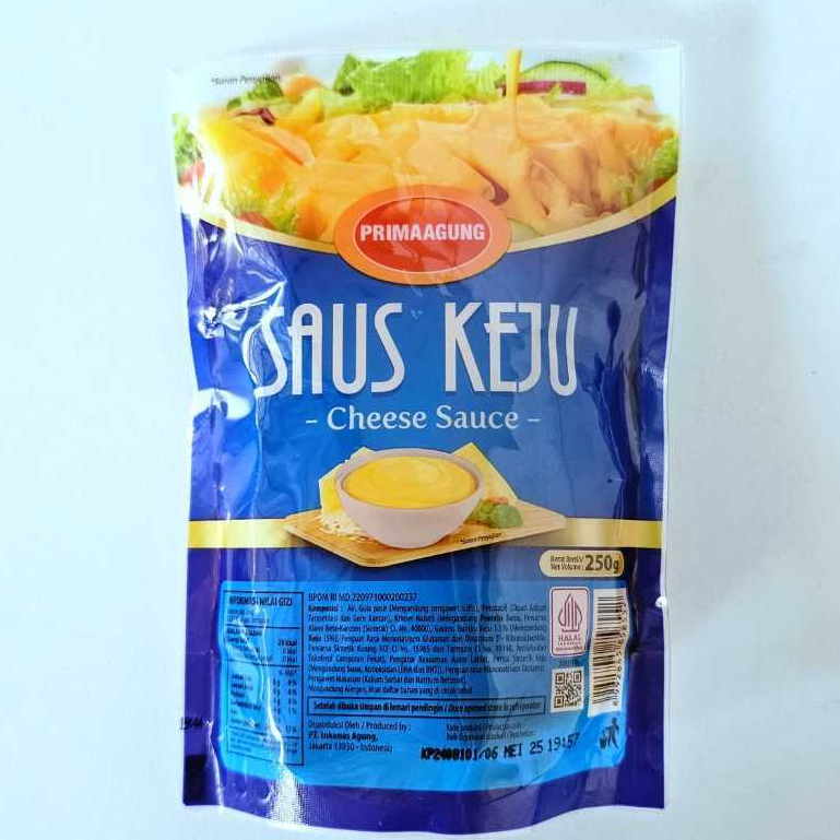 

Saus Keju Prima Agung 250gr