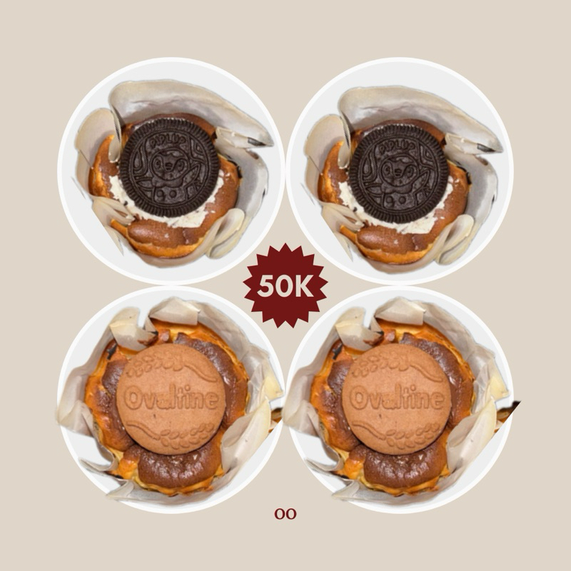 

Mini Burnt Cheeseque 4pcs OO
