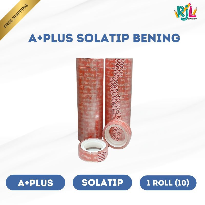 

A+Plus Solatip Kado | Solatip Bening | 1 Roll (10)