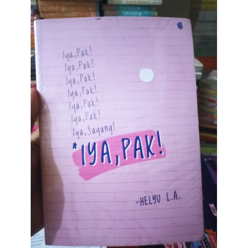 Buku Novel Iya, Pak Original