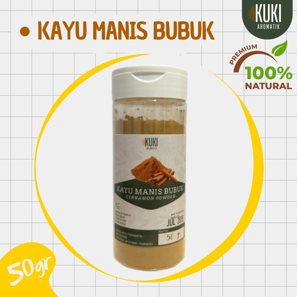 

Kayu Manis Bubuk / Cinnamon Powder 20g 50g | 100% Natural