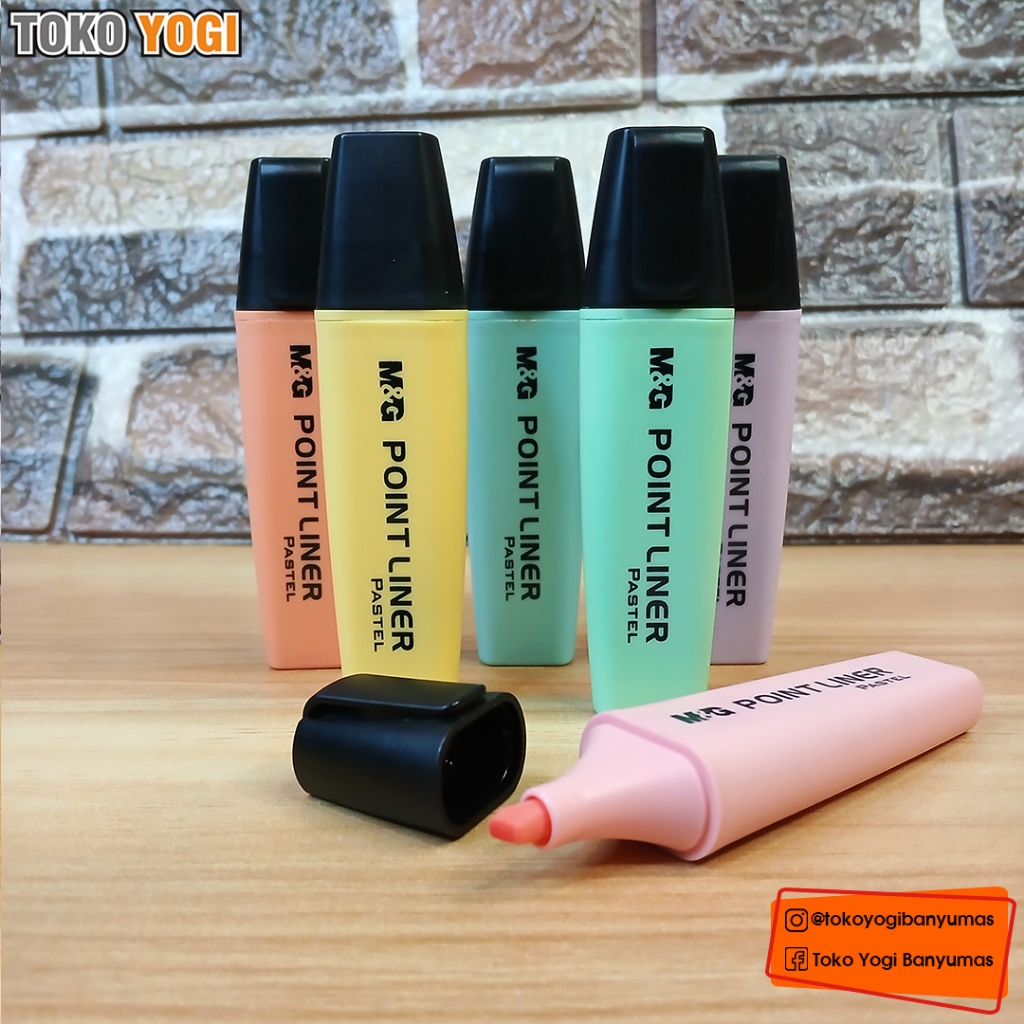 

M&G HIGHLIGHTER STABILO POINT LINER PASTEL AHM21579