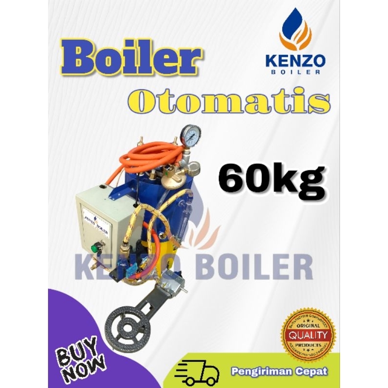 Boiler Otomatis 60Kg Kenzo Boiler