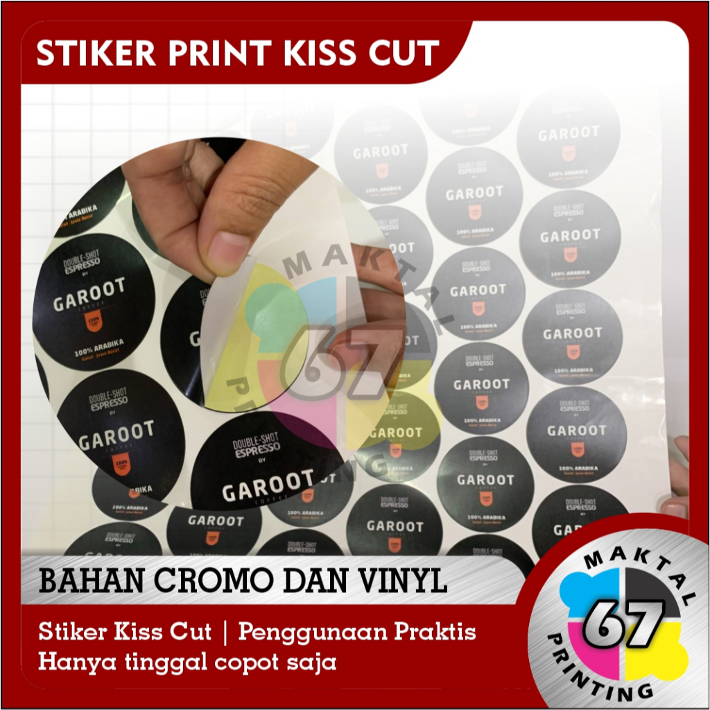 

Stiker Kiss Cut / Stiker Label / Stiker Cutting / Stiker A3 Pola / Stiker Kemasan