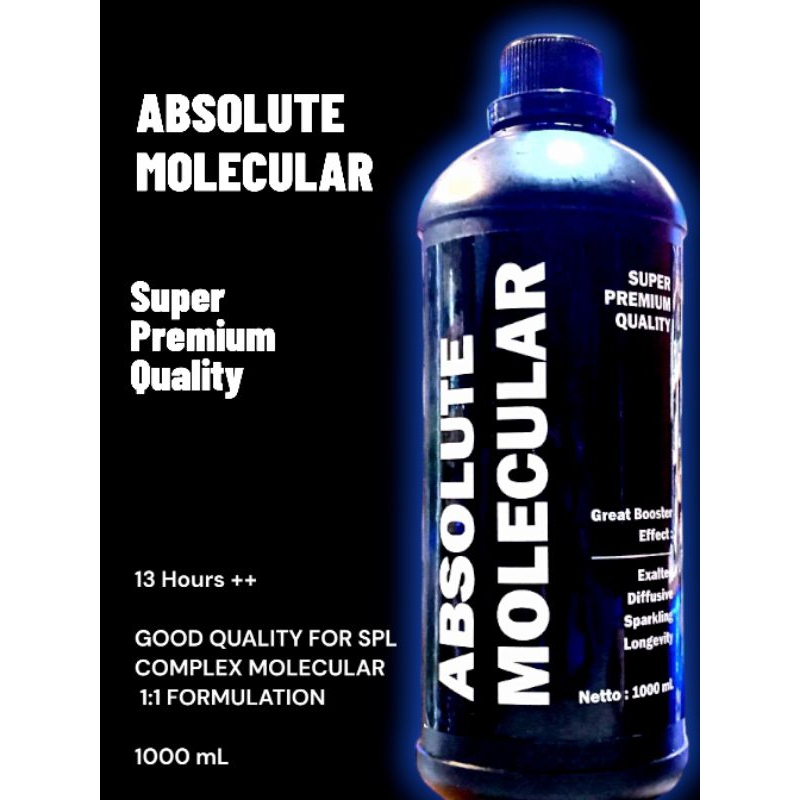Absolute Molecular Super Premium Quality 13 Hours ++  absolut molekul etanol  pelarut parfum