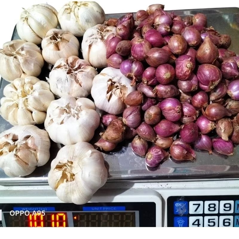 

Bawang merah Bawang putih paket hemat 1 kg termurah