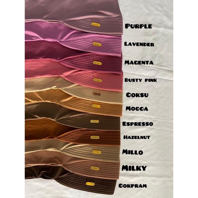 KERUDUNG BERGO HAMIDAH UKURAN S..(warna random) free japitan rambut