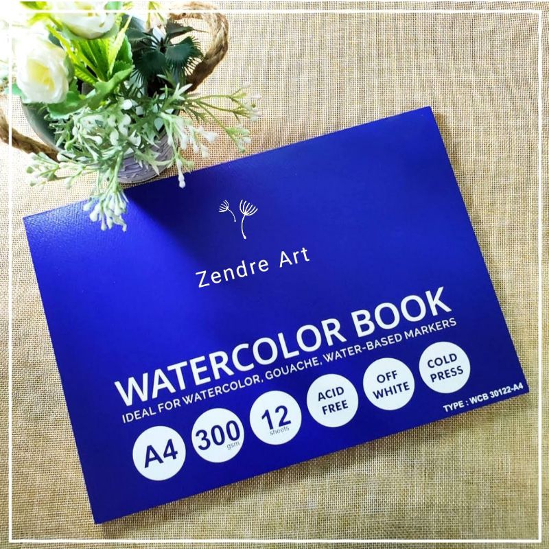 paper watercolor book A4 V-TEC