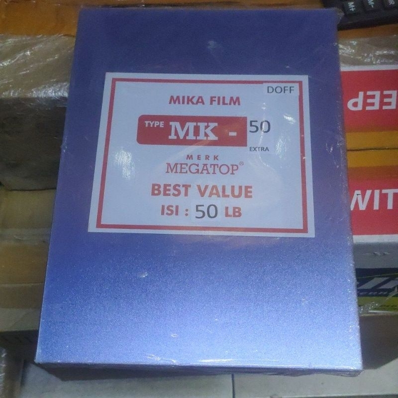 

Plastik Mika jilid A4 DOFF Tebal Mega top MK 50