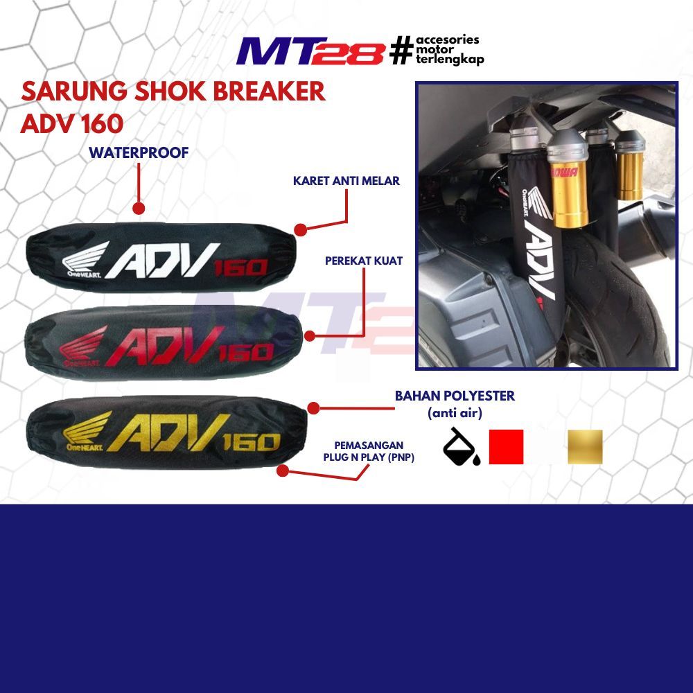 Sarung Shock Breaker Honda ADV 160 Sarung Shock Breaker ADV 160