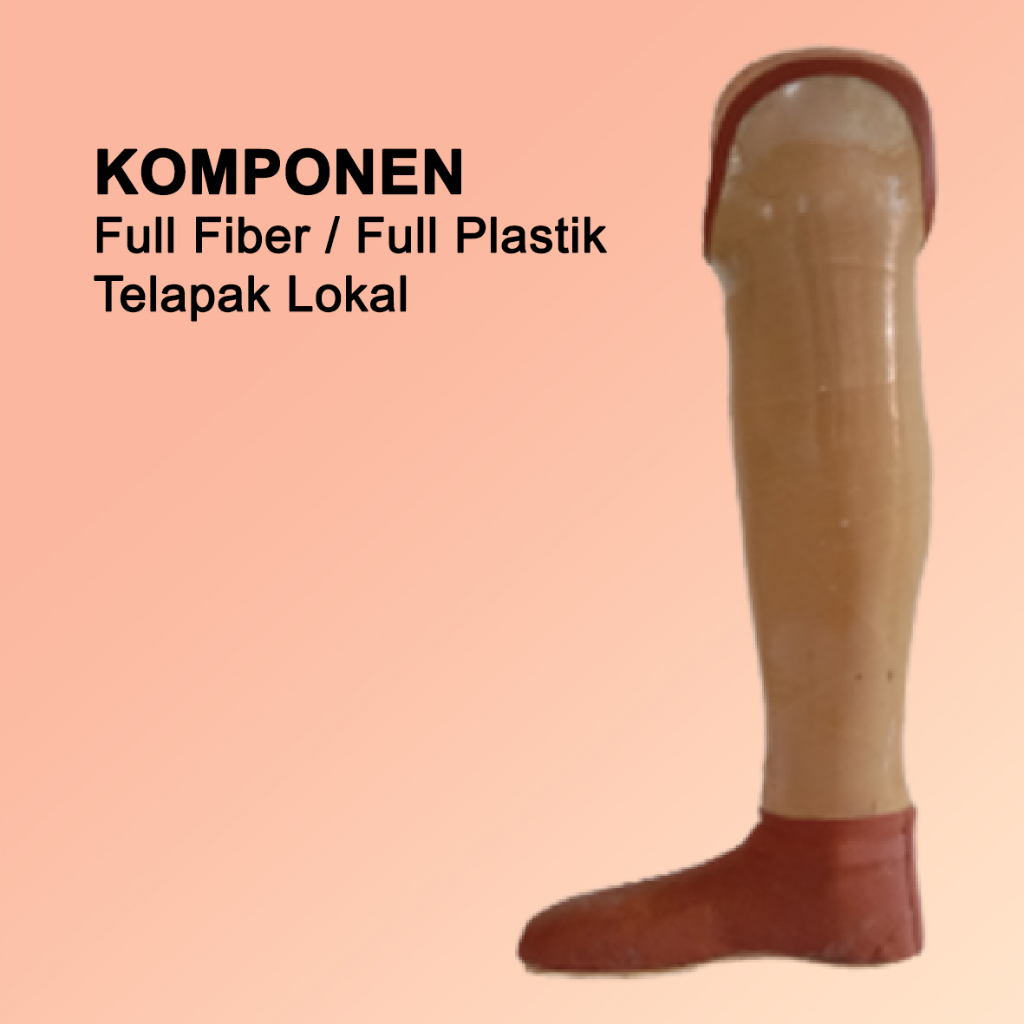 Kaki Palsu Bawah Lutut Lokal