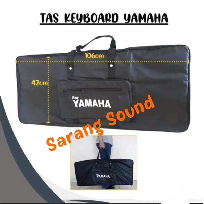 Tas Keyboard Yamaha PSR SX600 Black kualitas terbaik