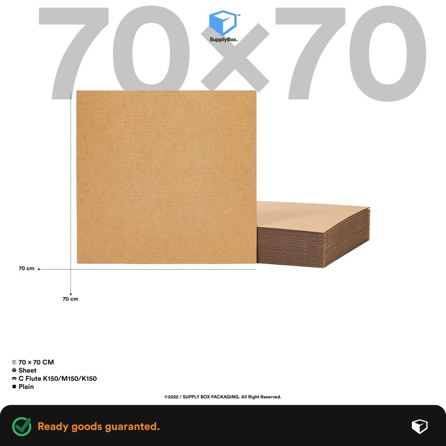 

Kardus Lembaran 70 x 70 cm | Sheet | Cardboard | Kardus lembaran | Kardus lembaran tebal