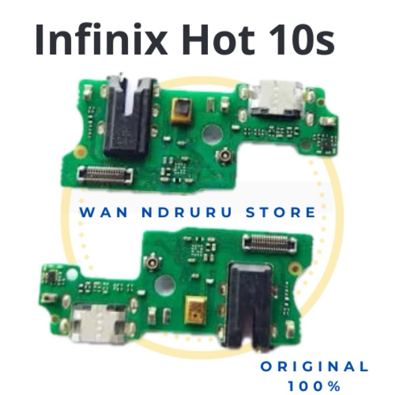 Papan Cas infinix Hot 10s Original Full Ic