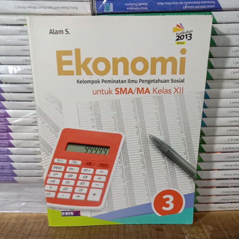 Buku Original EKONOMI SMA Kelas 12 Kurikulum 2013 REVISI Esis