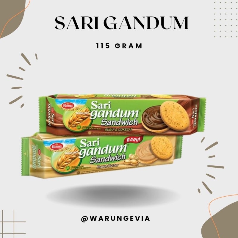 

SARI GANDUM 115 GRAM