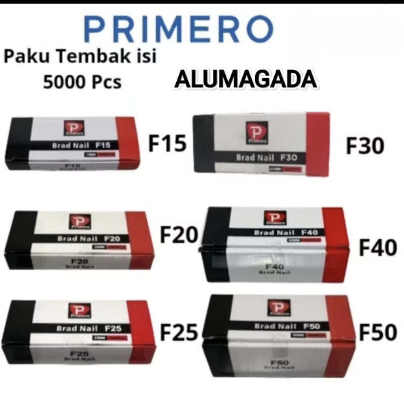 

ALUMAGADA PAKU TEMBAK PRIMERO/ISI STAPLES PRIMERO/REFILL PAKU TEMBAK PRIMERO ASLI