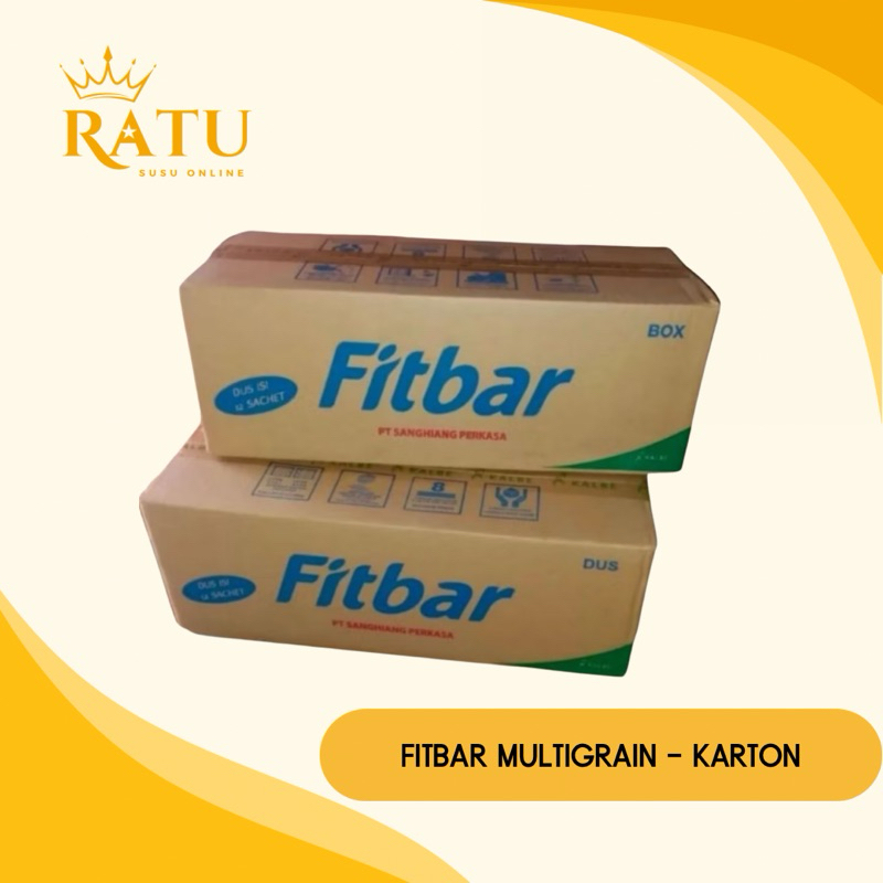

Grosir Karton - FITBAR MULTIGRAIN - 1 KARTON (24 x 1 BOX isi 5 PCS)