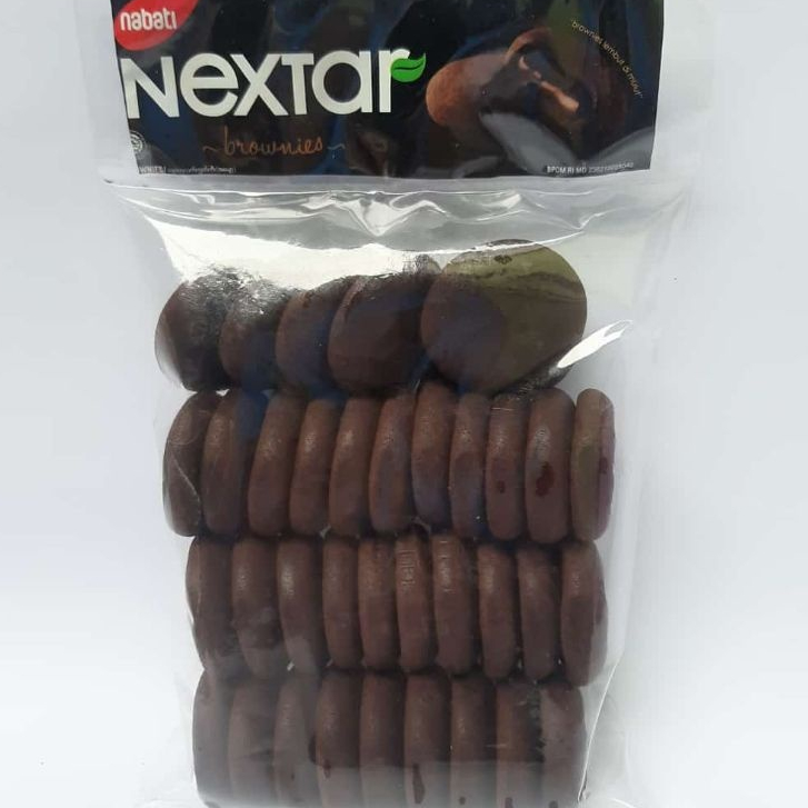 

Nextar Brownies Chocolate 290gram Original Biskuit Cokelat Nabati isi Banyak Kiloan