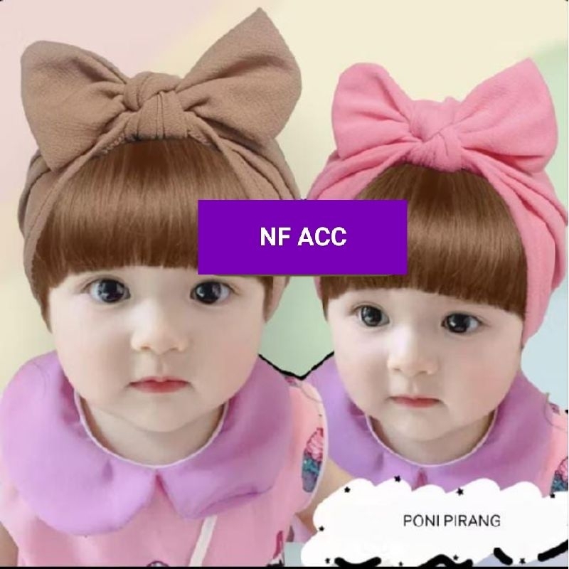 Pita Bando poni pirang /bando kain poni