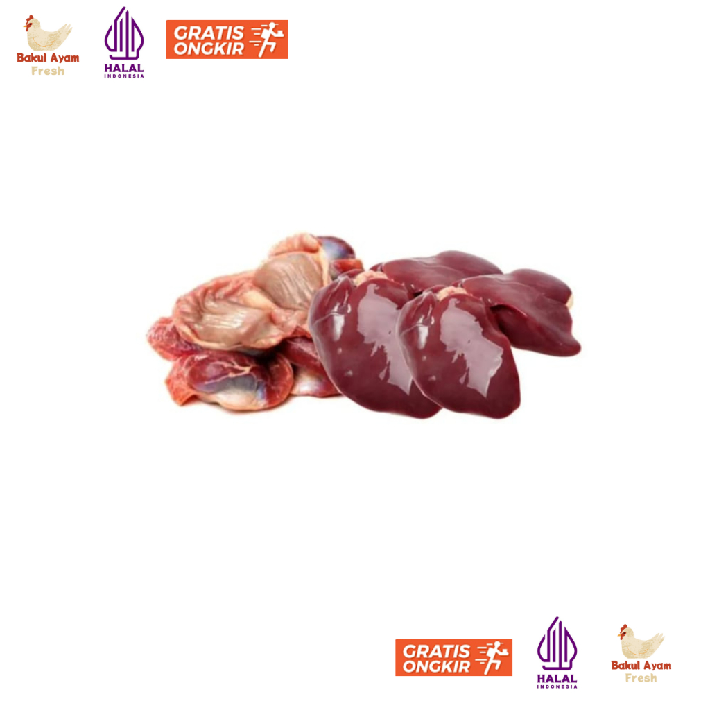 

Ati Ampela Ayam Bersih / Hati Ampela Fresh 500 gram (Ayam Segar)