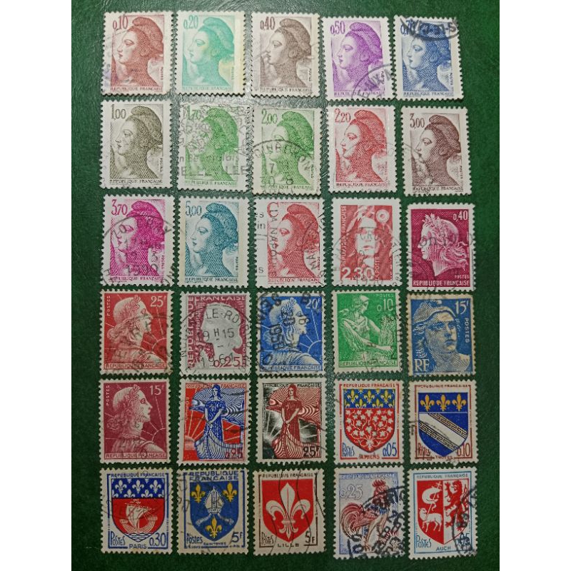 

Prangko Perancis 30 Pcs Campur USED