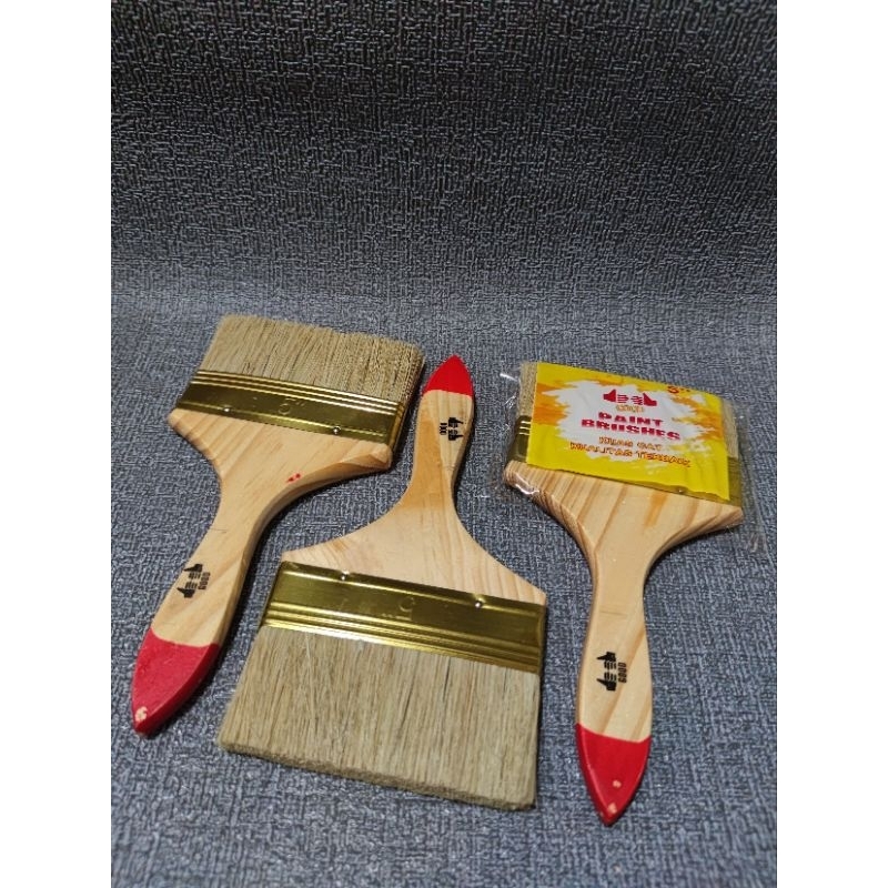 

[12] KUAS CAT TEMBOK 5 INCH GOOD GAGANG KAYU / 12 BUAH