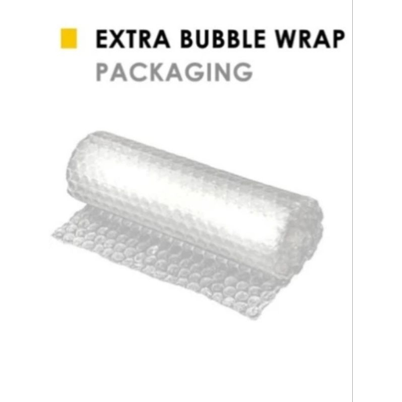 

Ekstra Bubble Wrap untuk Packingan