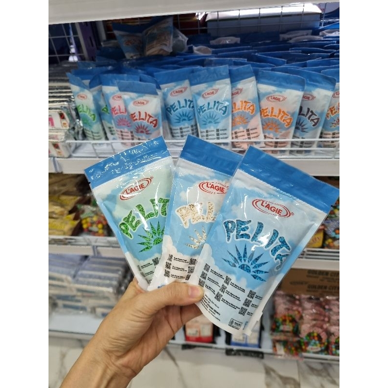 

Lagie meses butir pelita kemasan pouch 100gr