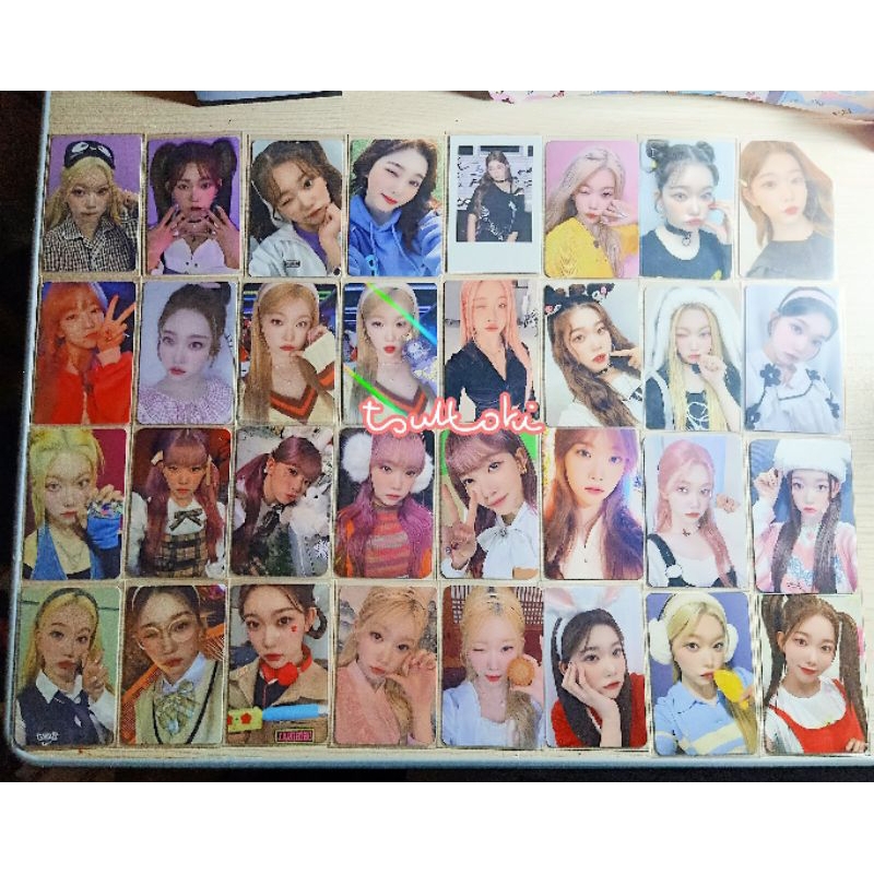 (PRICE UPDATE) TSUKI BILLLIE OFFICIAL PHOTOCARD PC