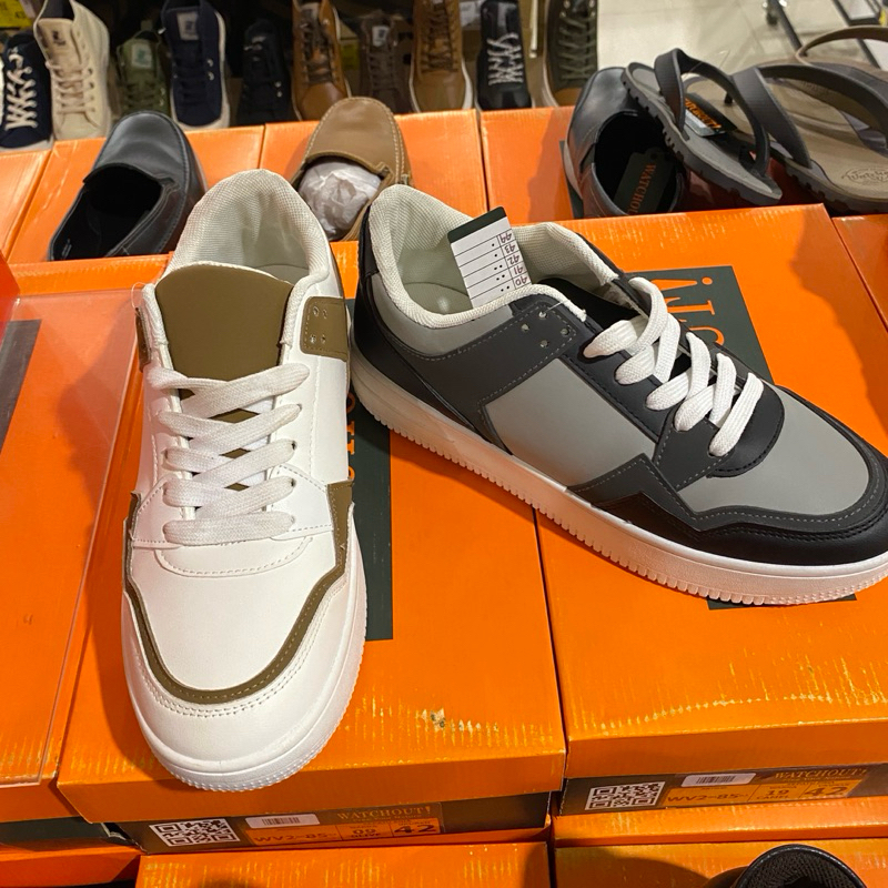 • WATCHOUT • sepatu sneakers pria / cowok