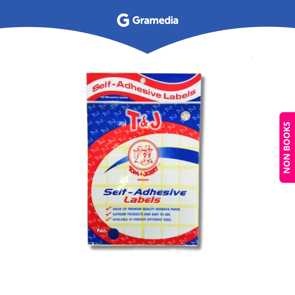 

Gramedia Depok - TOM & JERRY LABEL NO.106 Label Stiker