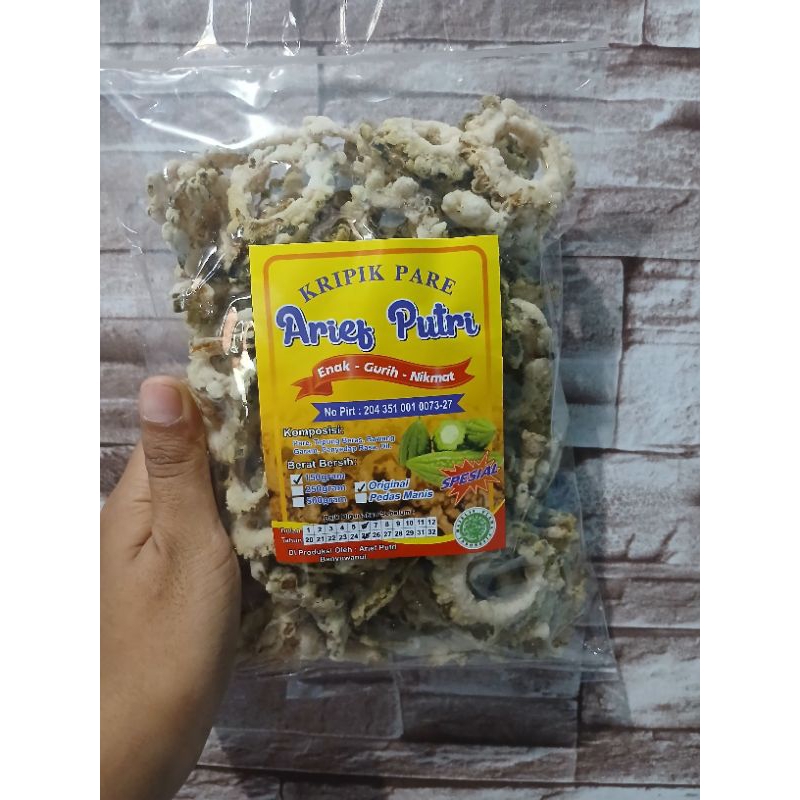 

Kripik Pare Arief Putri Banyuwangi 150 gram