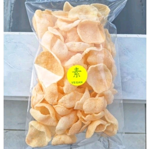 

Krupuk - Kerupuk Singkong Balado Matang Vegan Vegetarian