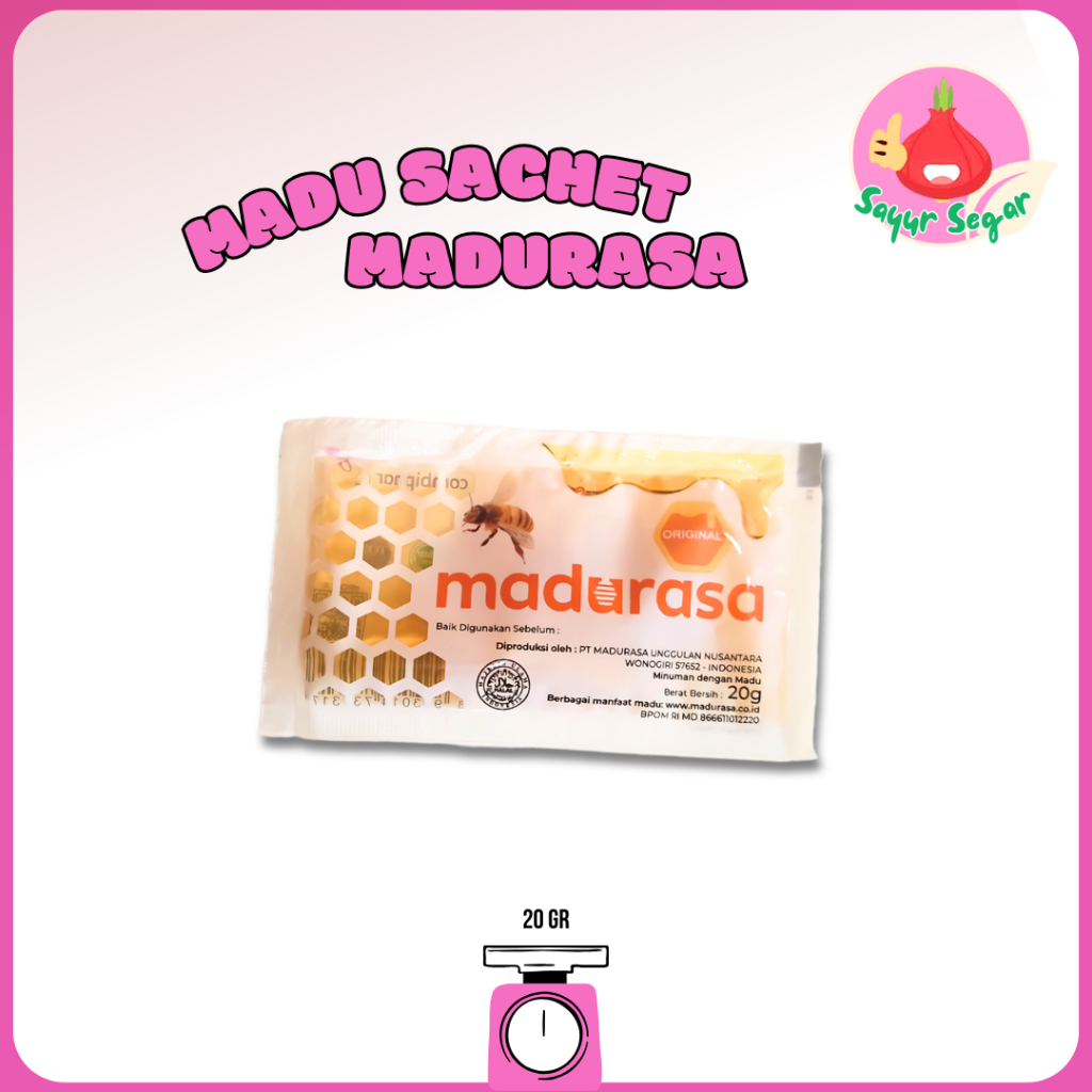 

Sayur Segar - Madurasa Madu /Honey Sachet 1pcs