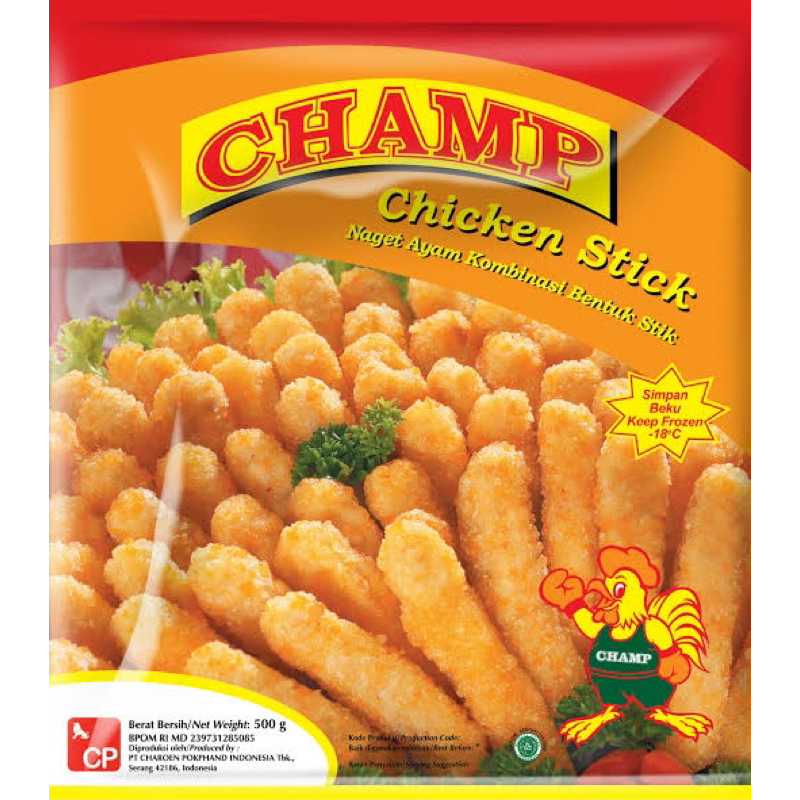 

CHAMP Chicken Stick Nugget 500gr