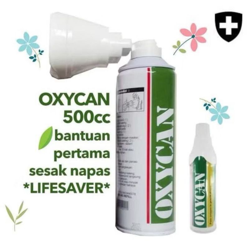 Oxycan / Tabung Oxygen Portable 500 ml