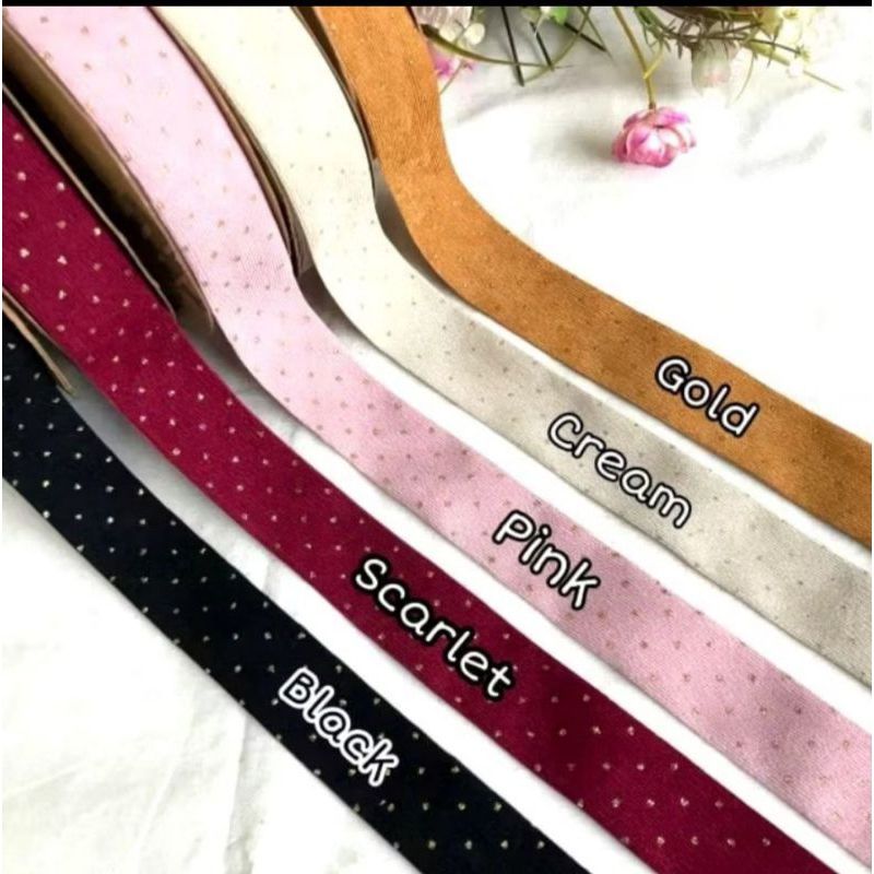 

GROSIR PER 10 YARD ( 9 METER ) & 20 YARD ( 18 METER) - PITA CORDURAY | PITA KOREA | BAHAN CRAFT / PITA RAMBUT