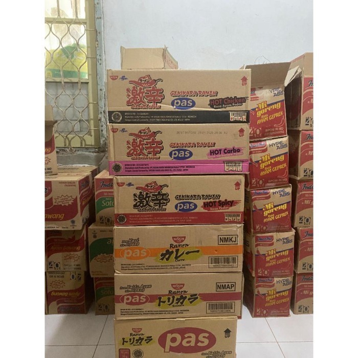 

Promo 7.7 GROSIR DUS NISSIN GEKIKARA RAMEN 1 DUS ISI 30 BUNGKUS Nissin