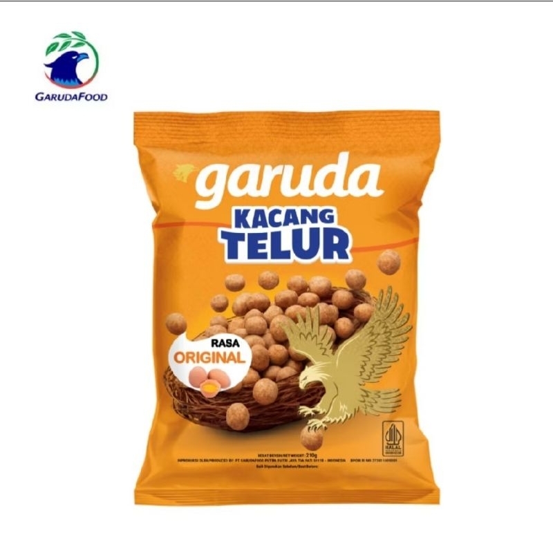 

Kacang Telur Garuda Original 110g & 210g