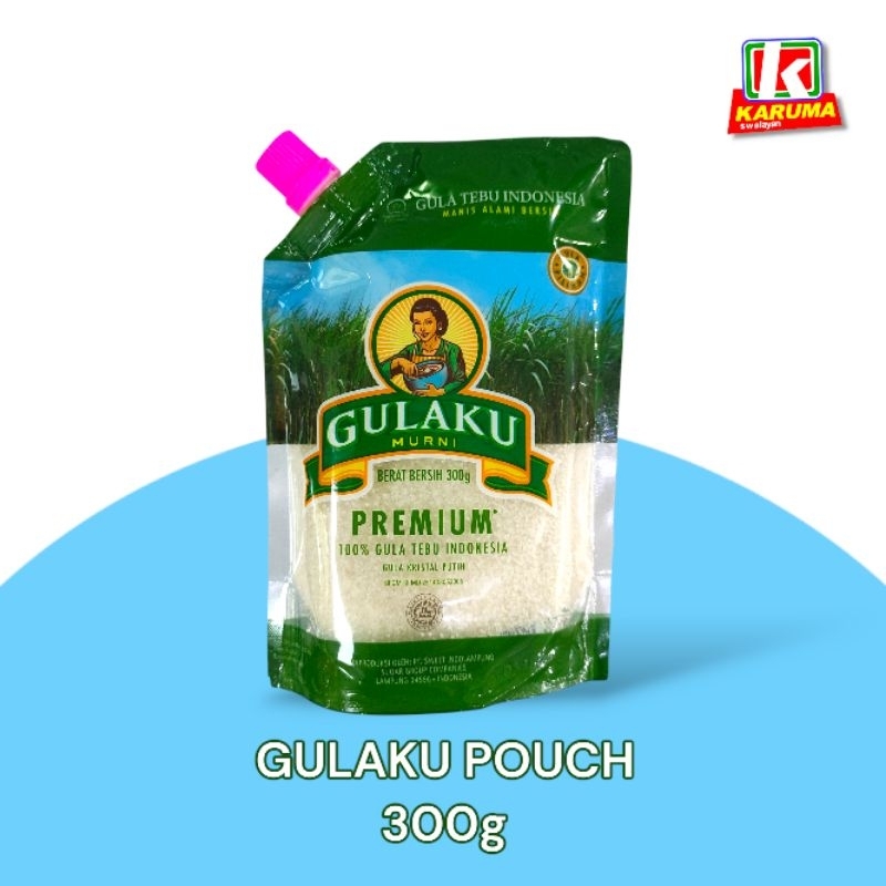 

Gulaku Pouch 300g | Gula pasir