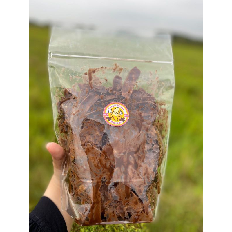 

kripik pisang lumer coklat 500gram