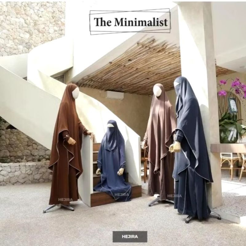 Preloved set abaya fk the minimalist hejira carafe mazen