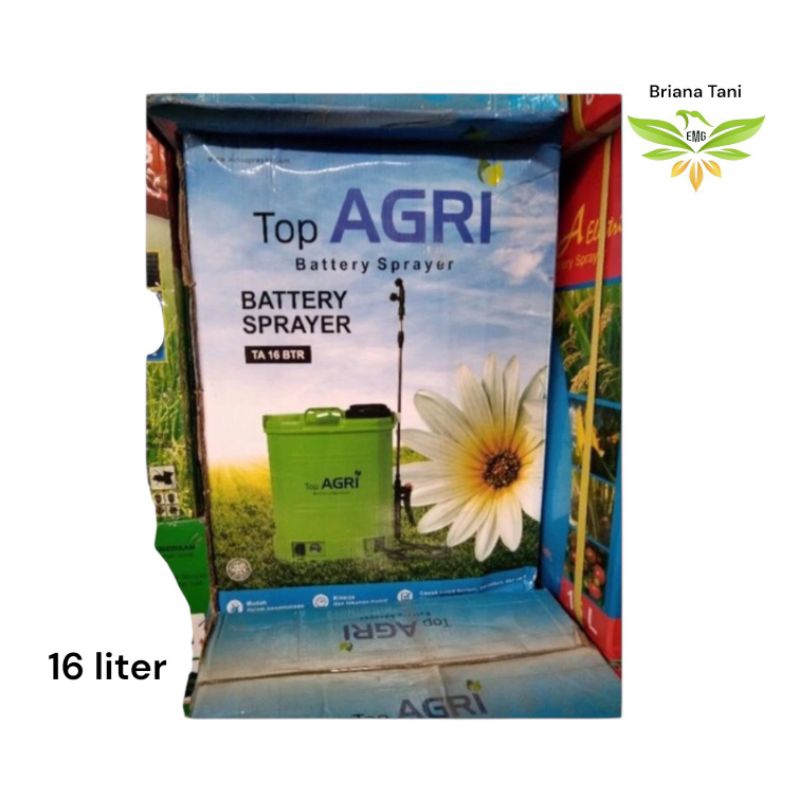 ￼Sprayer elektrik merk Top Agri 16Liter