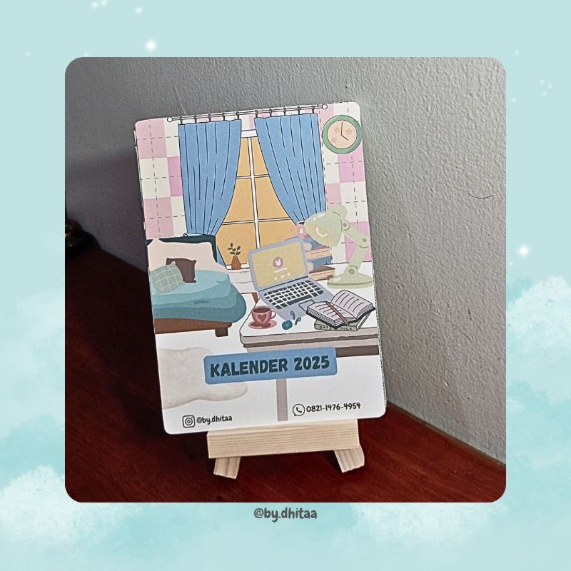 

Kalender 2025 Desain Faceless Aeshtetic