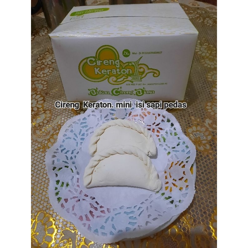 

cireng keraton mini asli bandung isi sapi pedas