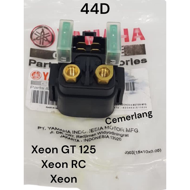 relay starter 44D xeon gt 125, xeon rc, xeon